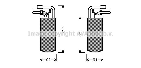 AVA QUALITY COOLING džiovintuvas, oro kondicionierius FDD384